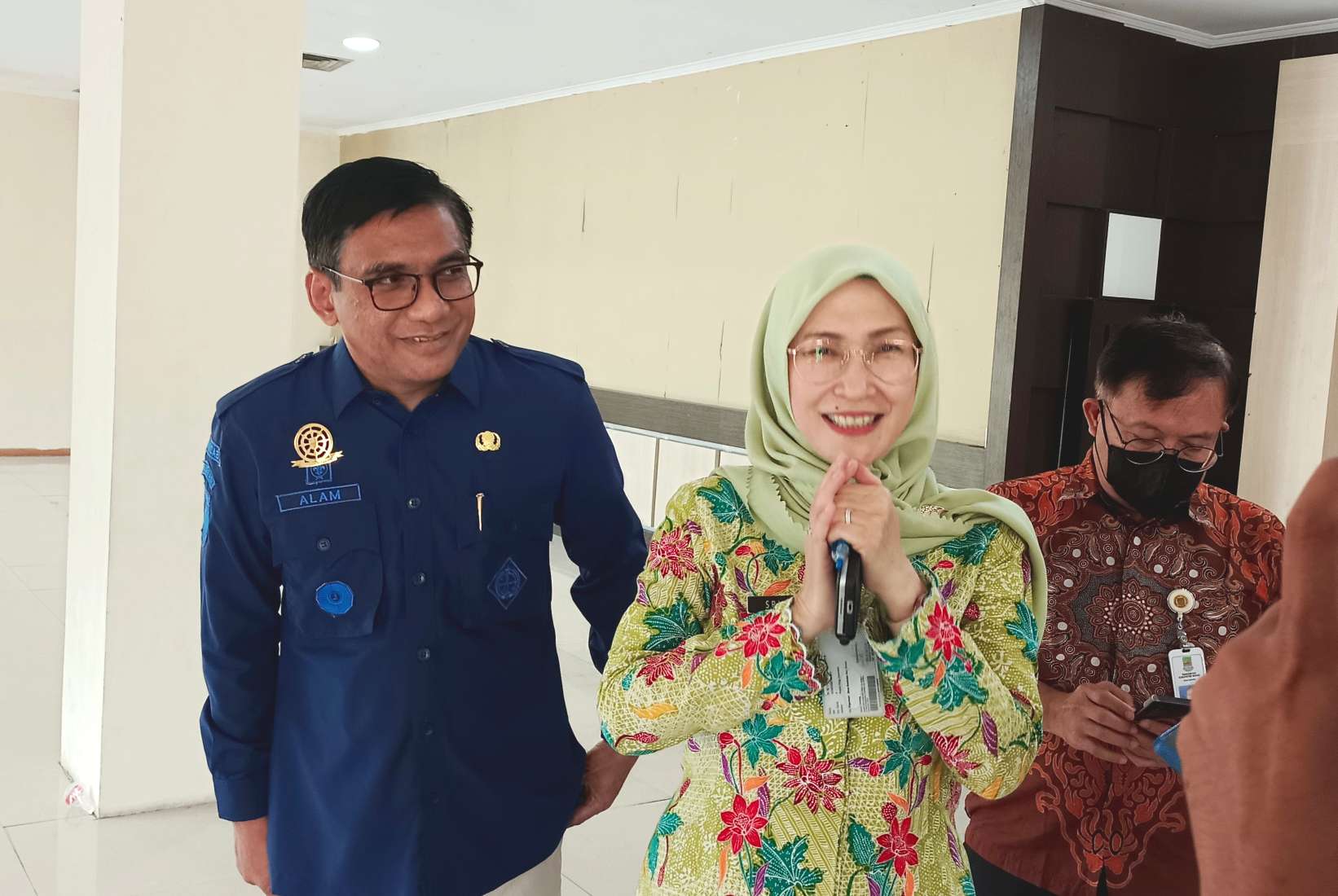 Masyarakat berpartisipasi dalam program kesehatan